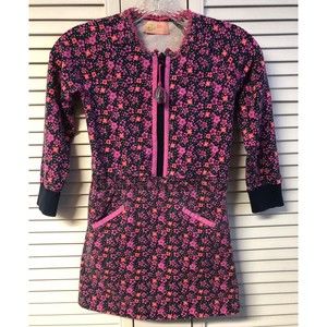 Mim-pi size 122  7 bright floral dress